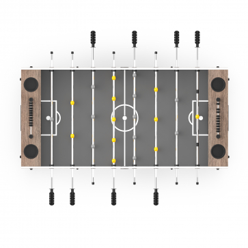 Игровой стол UNIX Line Футбол - Кикер (125х61 см) Grey Wood - 14