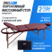 Массажный стол UNIX Comfort 3 Section Burgundy - 1